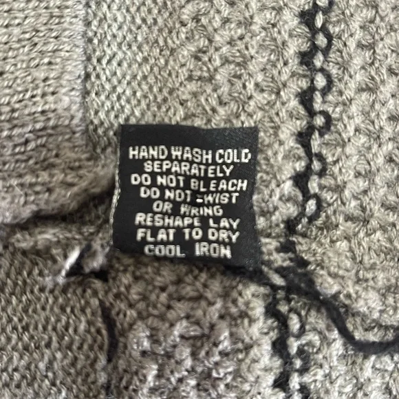 BCBG MaxAzria Grey Western Open Front Vest Size XS - Picture 6 of 6